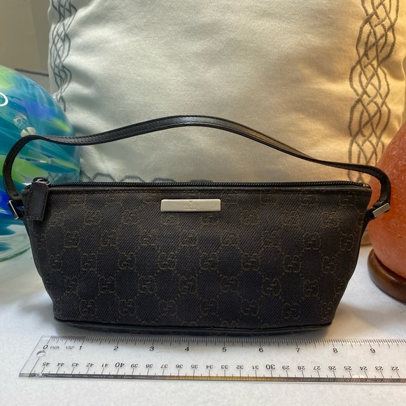 GUCCI CANVAS BOAT BAG - Picture 4 of 13